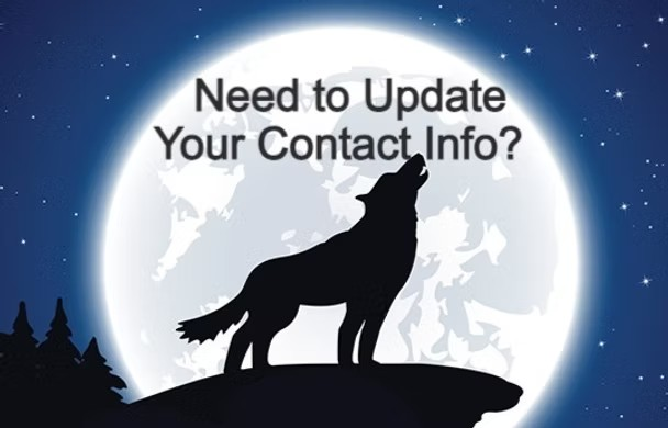 Image of howling coyote.